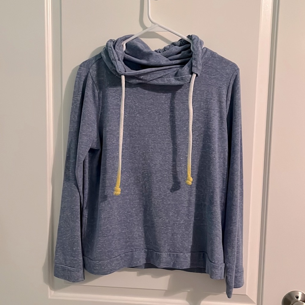 Blue lightweight hoodie